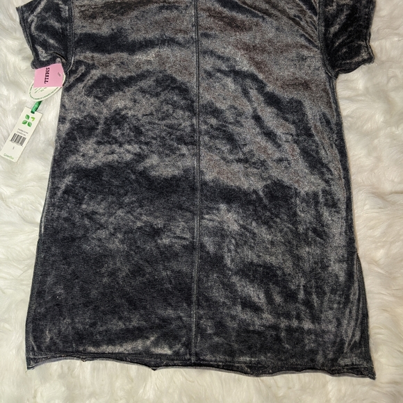 NWT Velvet T-Shirt Charcoal S - Picture 8 of 8
